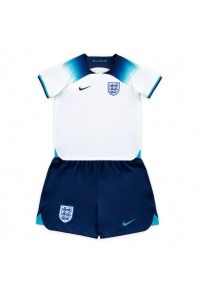 Engeland Babytruitje Thuis tenue Kind WK 2022 Korte Mouw (+ Korte broeken)